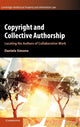 Book cover of: Copyright and Collective Authorship. By: Daniela Simone