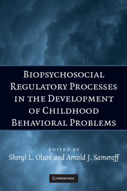 Book cover of: Biopsychosocial Regulatory Processes in the Development of Childhood Behavioral Problems. By: Sheryl L. Olson