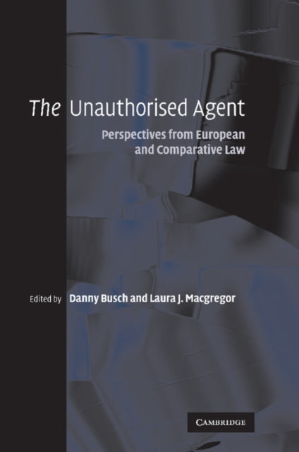 Book cover of: Unauthorised Agent. By: Danny Busch