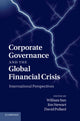 Book cover of: Corporate Governance and the Global Financial Crisis. By: William Sun