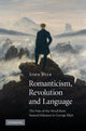 Book cover of: Romanticism, Revolution and Language. By: John Beer