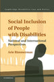 Book cover of: Social Inclusion of People with Disabilities. By: Arie Rimmerman