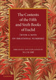 Book cover of: Contents of the Fifth and Sixth Books of Euclid. By: M. J. M. Hill