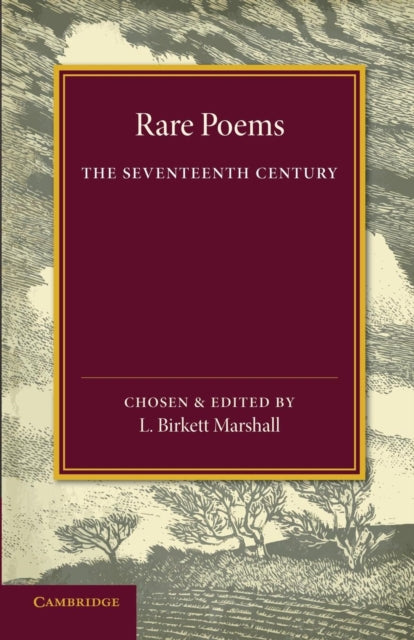 Book cover of: Rare Poems of the Seventeenth Century. By: L. Birkett Marshall