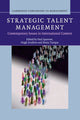Book cover of: Strategic Talent Management. By: Paul Sparrow