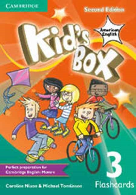 Book cover of: Kid's Box American English Level 3 Flashcards (Pack of 109). By: NixonCaroline