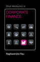 Book cover of: Short Introduction to Corporate Finance. By: Raghavendra Rau