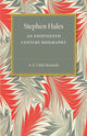 Book cover of: Stephen Hales. By: A. E. Clark-Kennedy