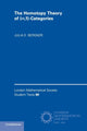 Book cover of: Homotopy Theory of (8,1)-Categories. By: Julia E Bergner