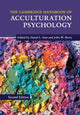 Book cover of: Cambridge Handbook of Acculturation Psychology