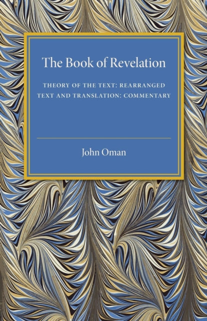 Book cover of: Book of Revelation. By: John Oman