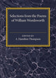 Book cover of: Selections from the Poems of William Wordsworth. By: William Wordsworth