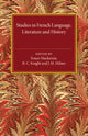 Book cover of: Studies in French Language Literature and History. By: Fraser Mackenzie
