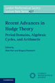 Book cover of: Recent Advances in Hodge Theory. By: Matt Kerr