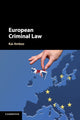 Book cover of: European Criminal Law. By: Kai Ambos