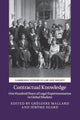 Book cover of: Contractual Knowledge. By: Gregoire Mallard