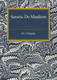 Book cover of: Savaric De Mauleon. By: H. J. Chaytor