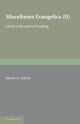 Book cover of: Miscellanea Evangelica: Volume 2, Christ's Miracles of Feeding. By: Edwin Abbott Abbott