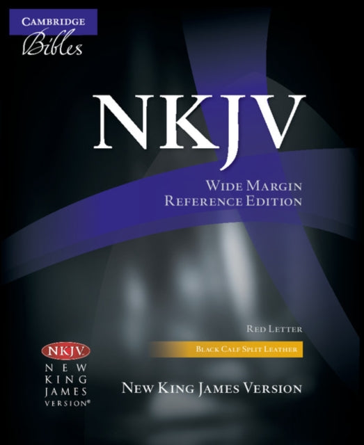 Book cover of: NKJV Aquila Wide Margin Reference Bible, Black Calf Split Leather, Red-letter Text, NK744:XRM