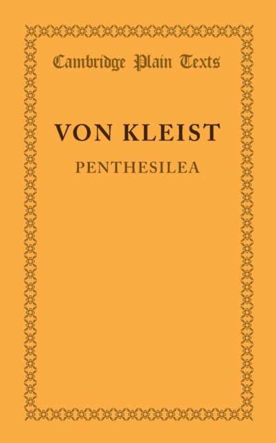 Book cover of: Penthesilea. By: Heinrich von Kleist
