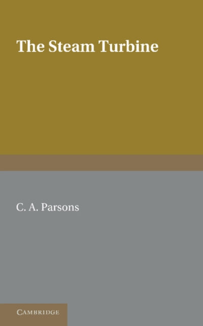 Book cover of: Steam Turbine. By: C. A. Parsons