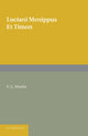 Book cover of: Menippus et Timon. By: Lucian