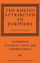 Book cover of: Rhesus Attributed to Euripides