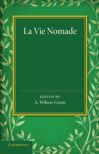 Book cover of: La vie nomade. By: J. J. Jusserand