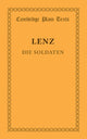 Book cover of: Die Soldaten. By: Jakob Michael Reinhold Lenz