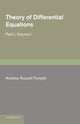 Book cover of: Theory of Differential Equations. By: Andrew Russell Forsyth