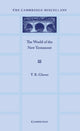 Book cover of: World of the New Testament. By: Terrot Reaveley Glover