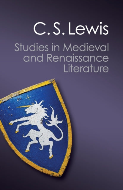 Book cover of: Studies in Medieval and Renaissance Literature