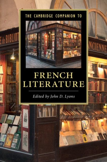 Book cover of: Cambridge Companion to French Literature. By: John D. Lyons