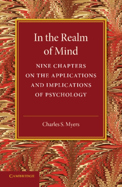 Book cover of: In the Realm of Mind. By: Charles S. Myers