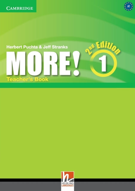Book cover of: More! Level 1 Teacher's Book. By: Cheryl Pelteret