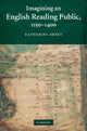 Book cover of: Imagining an English Reading Public, 1150–1400. By: Katharine Breen