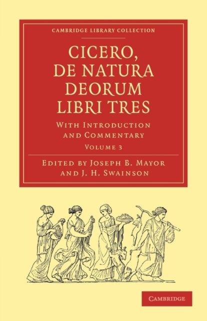Book cover of: Cicero, De Natura Deorum Libri Tres. By: Cicero
