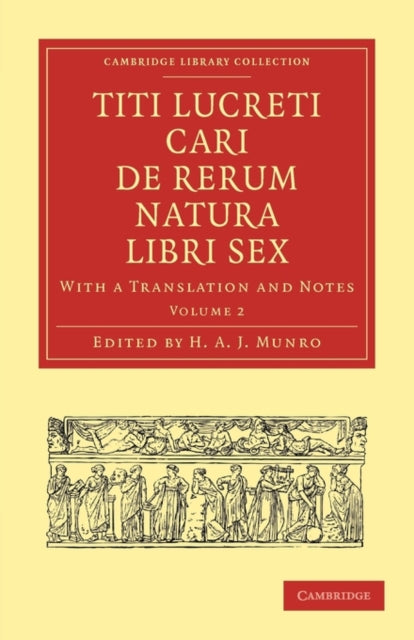 Book cover of: Titi Lucreti Cari De Rerum Natura Libri Sex. By: Titus Lucretius Carus