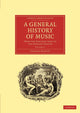 Book cover of: General History of Music. By: Charles Burney
