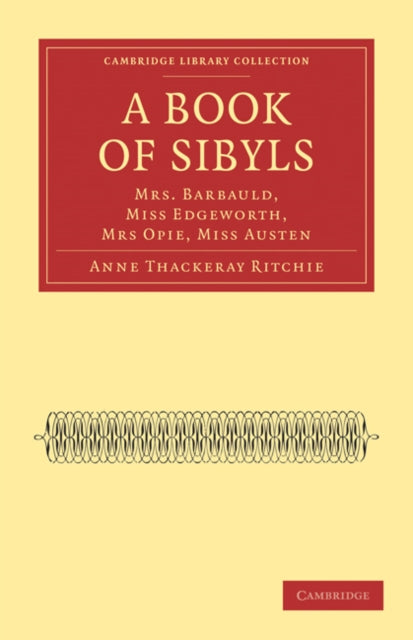 Book cover of: Book of Sibyls. By: Anne Thackeray Ritchie