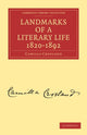 Book cover of: Landmarks of a Literary Life 1820–1892. By: Camilla Crosland