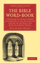 Book cover of: Bible Word-Book. By: William Aldis Wright (editor)