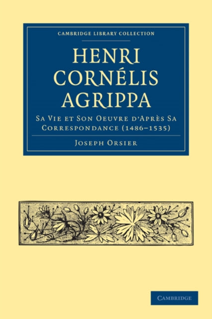 Book cover of: Henri Cornelis Agrippa