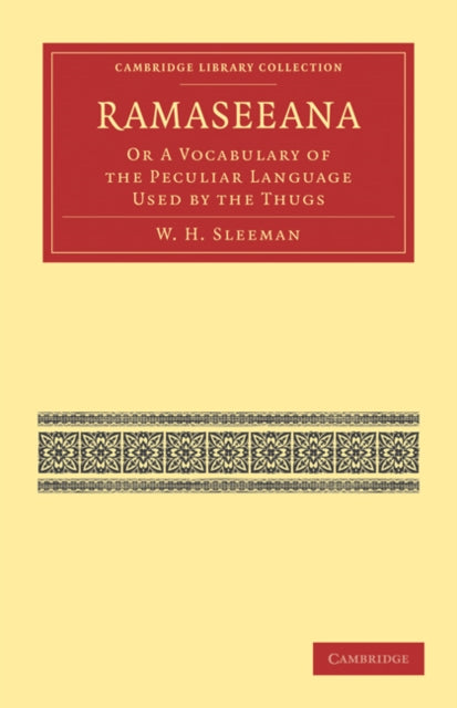 Book cover of: Ramaseeana. By: W. H. Sleeman