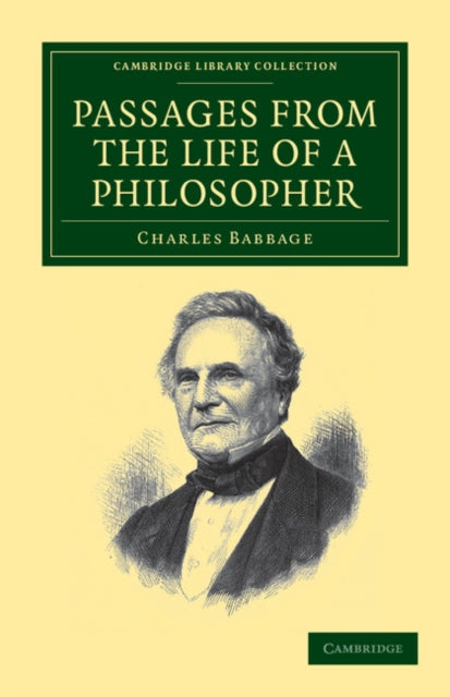 Book cover of: Passages from the Life of a Philosopher. By: Charles Babbage