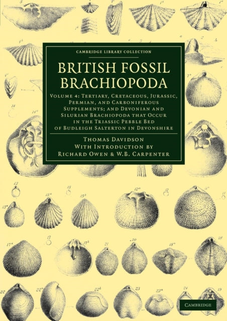 Book cover of: British Fossil Brachiopoda. By: Thomas Davidson