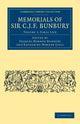 Book cover of: Memorials of Sir C. J. F. Bunbury, Bart. By: Charles James Fox Bunbury