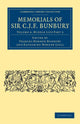 Book cover of: Memorials of Sir C .J. F. Bunbury, Bart. By: Charles James Fox Bunbury
