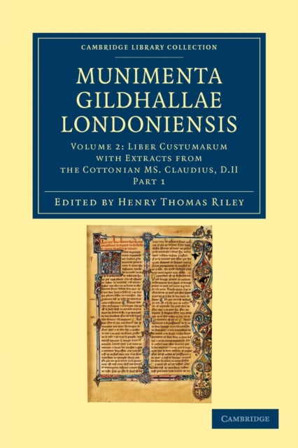 Book cover of: Munimenta Gildhallae Londoniensis. By: Henry Thomas Riley