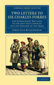 Book cover of: Two Letters to Sir Charles Forbes. By: James Silk Buckingham